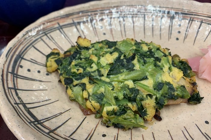 【昼食】サワラの菜種焼き