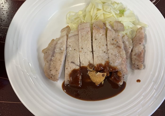 【昼食】トンテキ