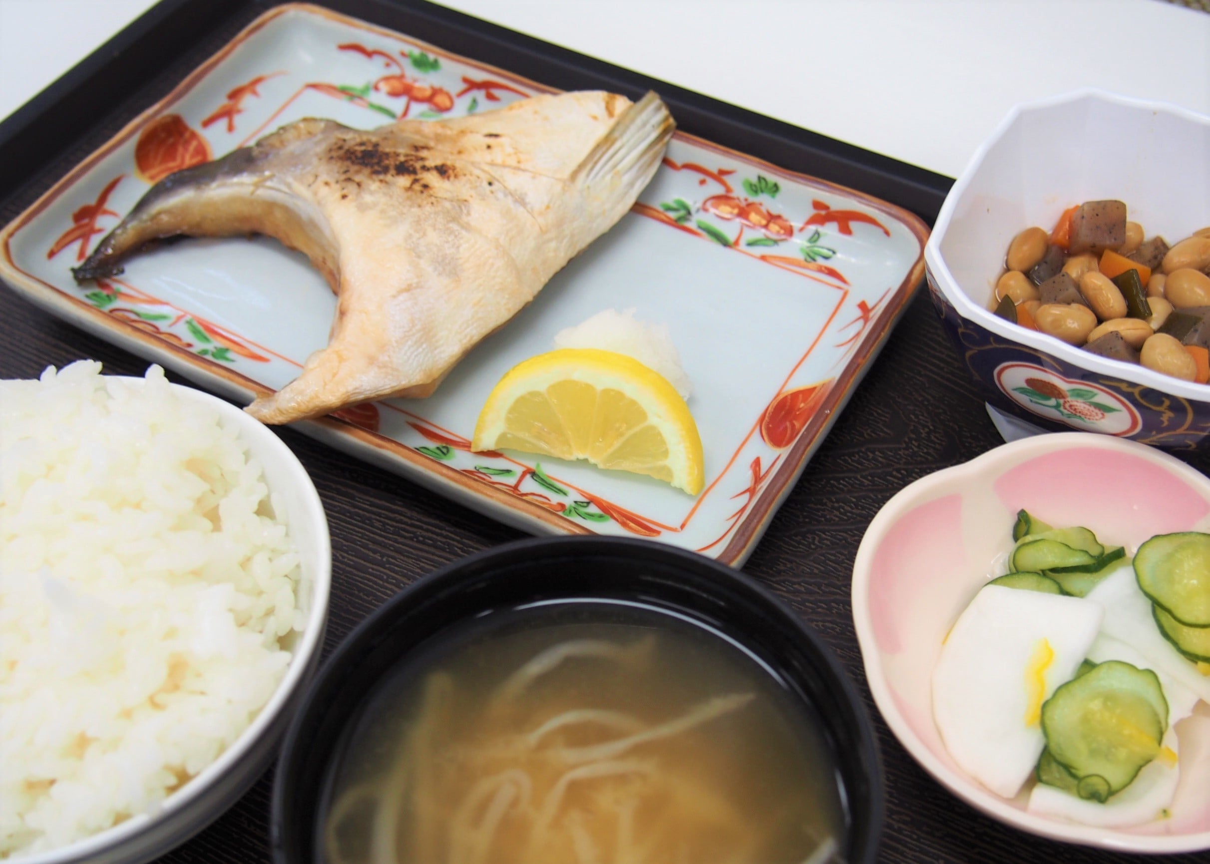ブリカマ焼き（昼食）