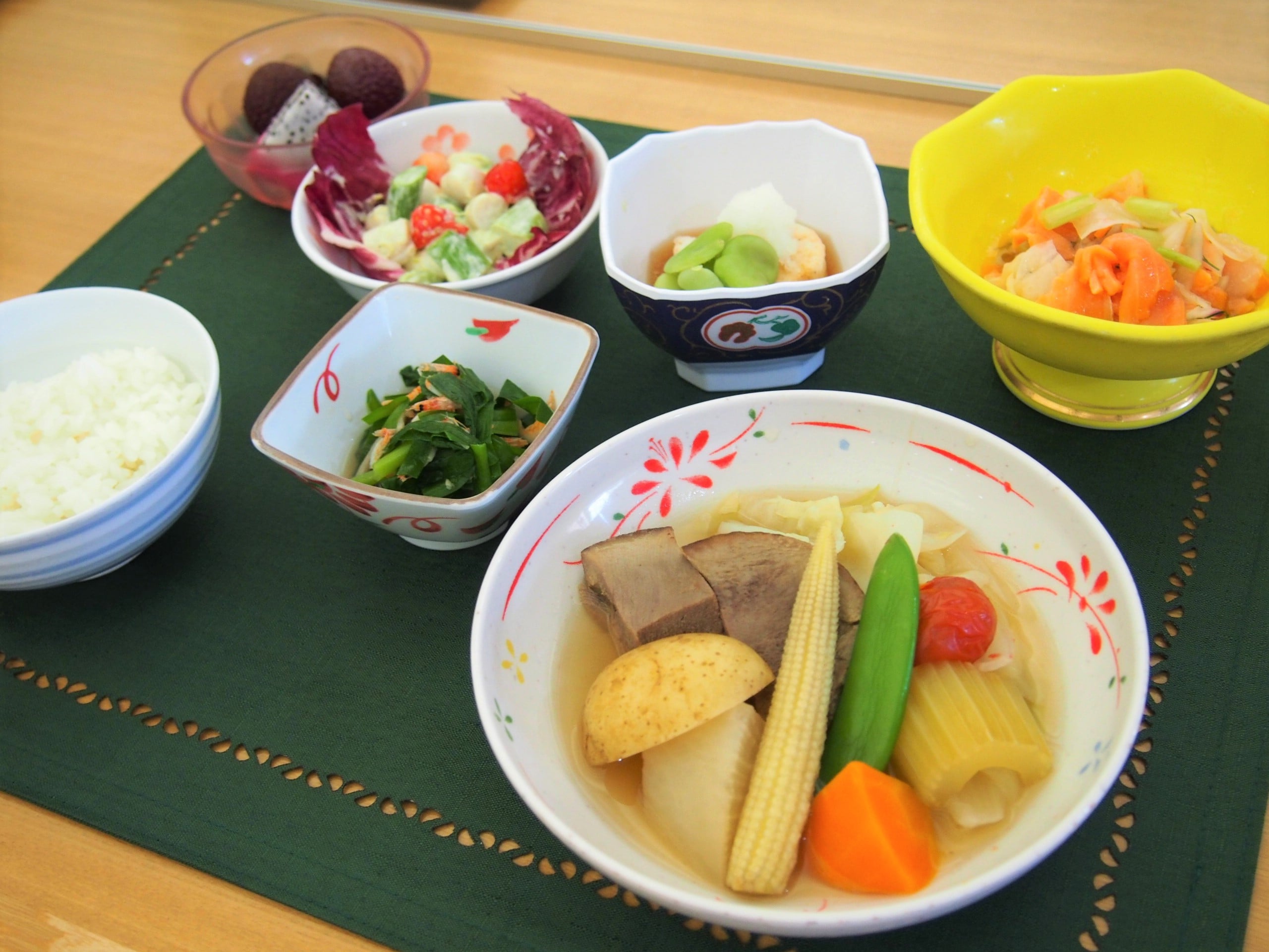 5月のスペシャルメニュー（夕食）