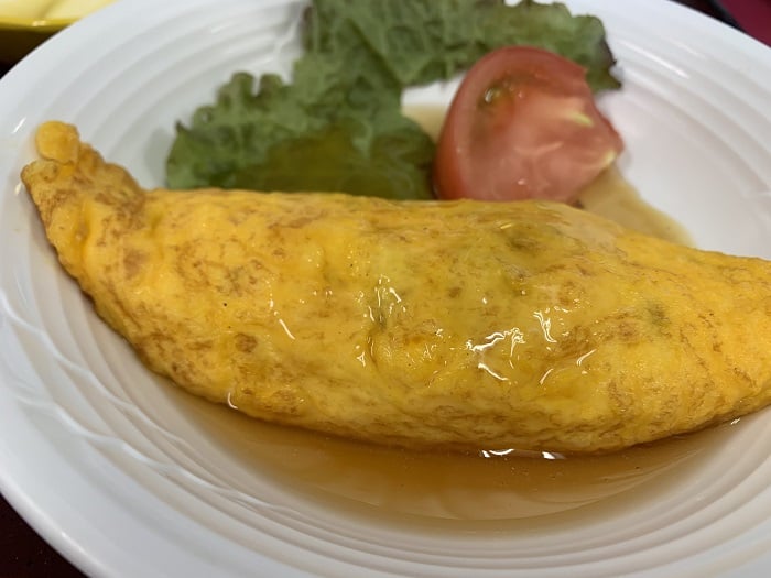 【昼食】和風オムレツ