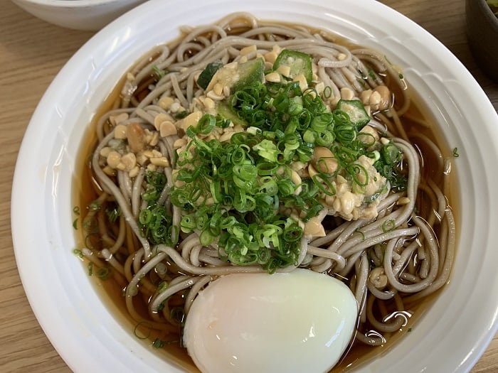 【昼食】納豆おろしそば