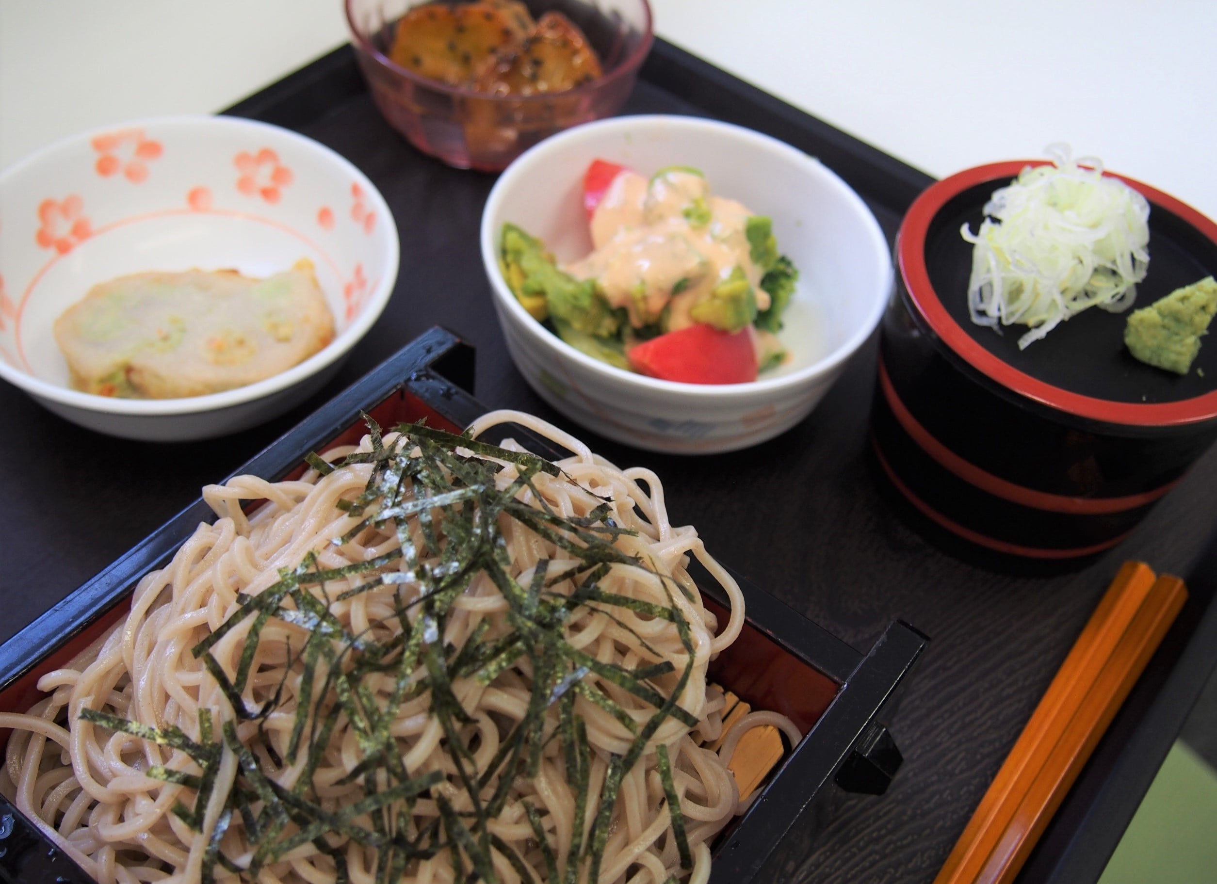 ざるそば（昼食）
