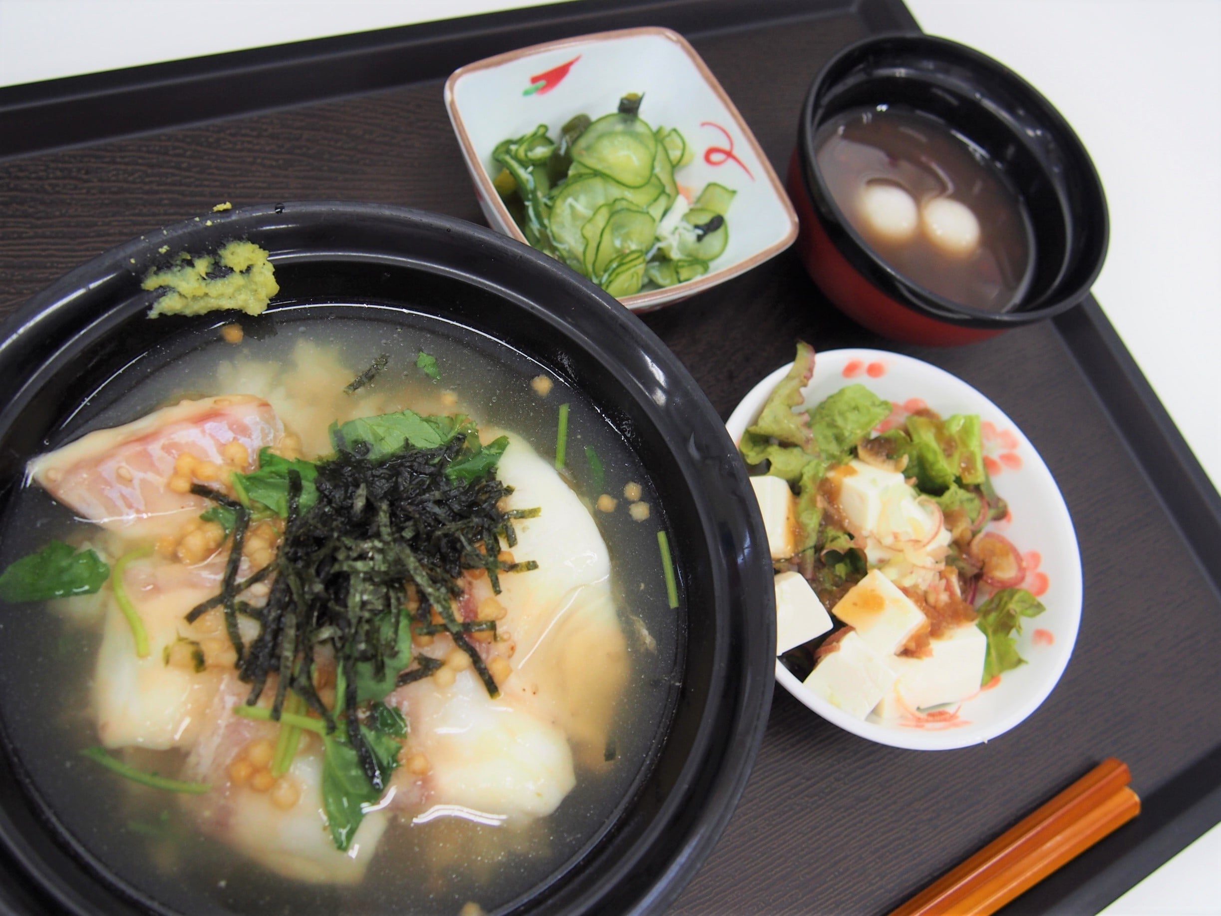 鯛茶漬け（昼食）