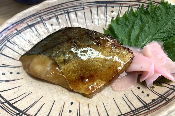【昼食】サワラの照り焼き