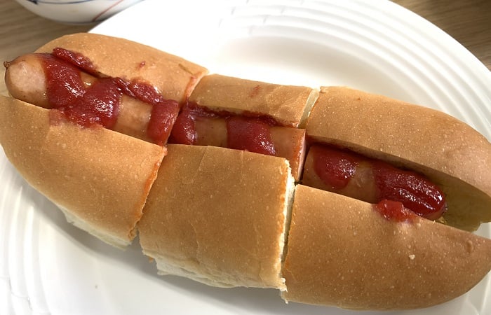 【昼食】ホットドッグ