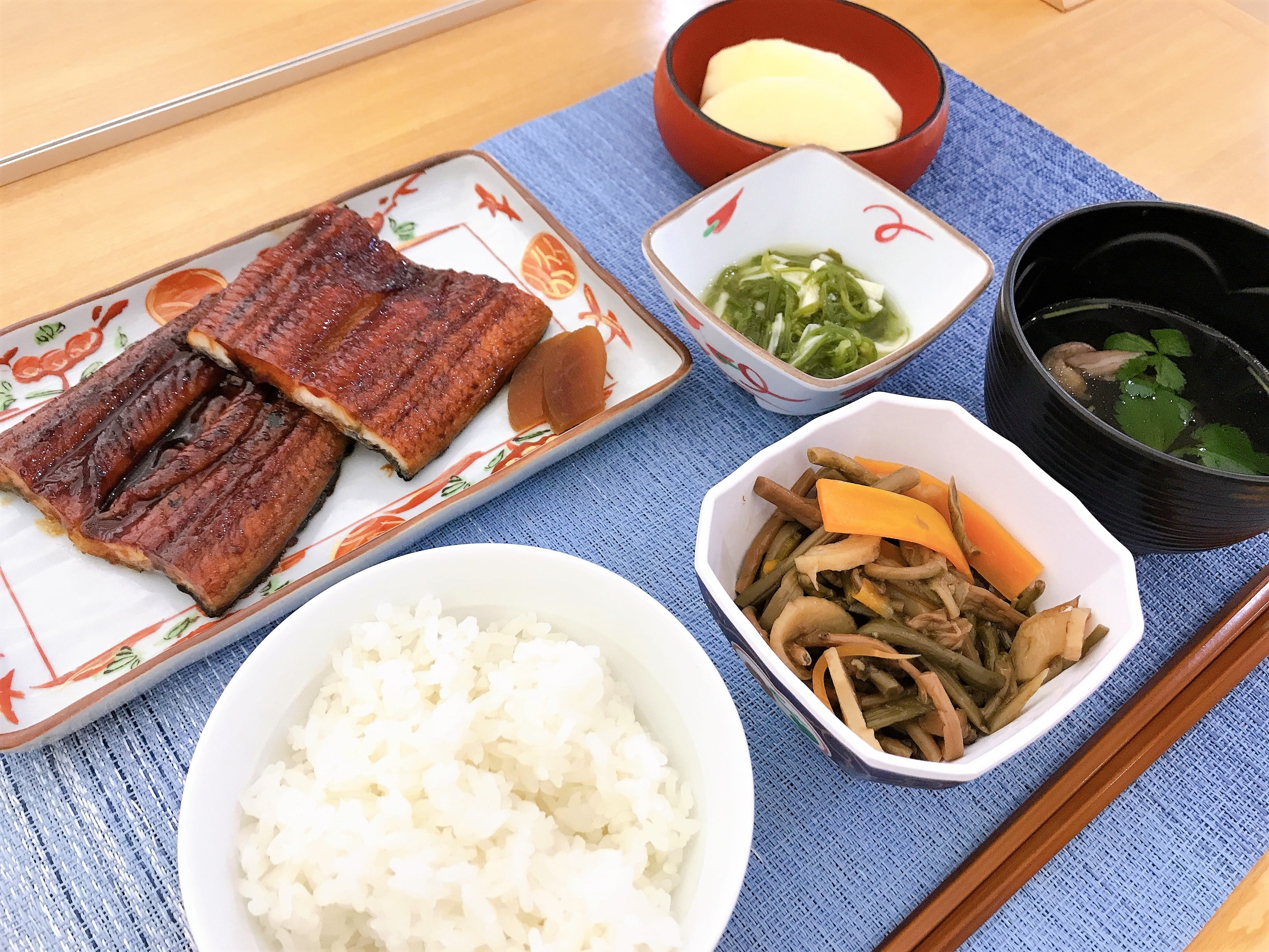 特別メニュー　うなぎの蒲焼き（夕食）