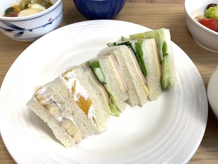 【昼食】ミックスサンドイッチ