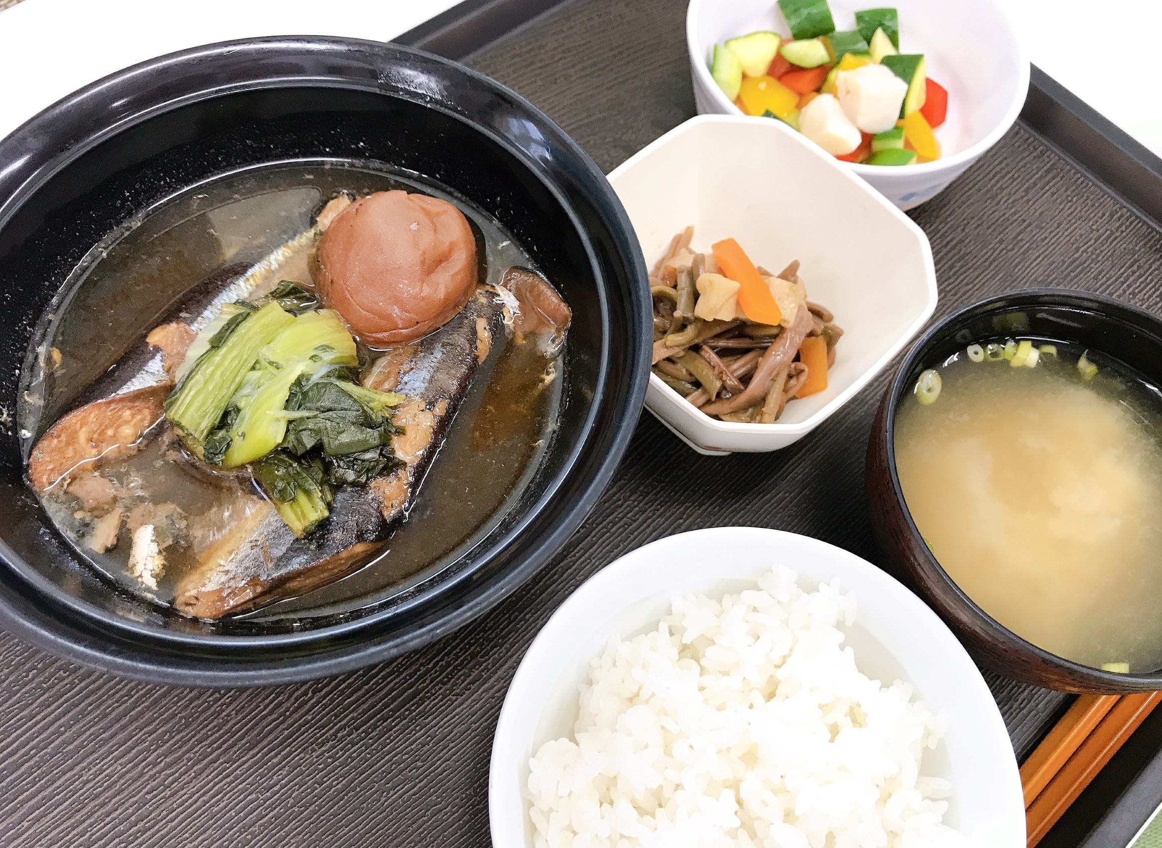 さんまの梅煮（昼食）