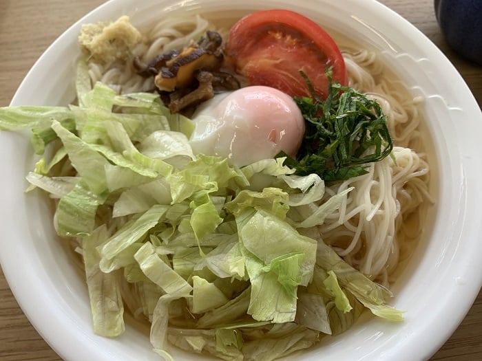 【昼食】冷やしそうめん