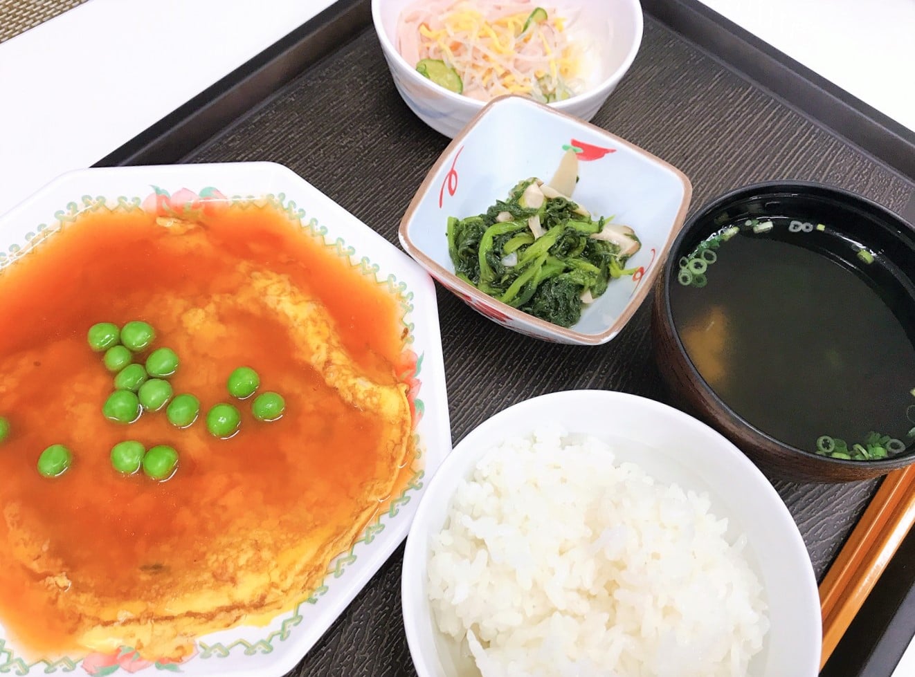 かに玉（昼食）