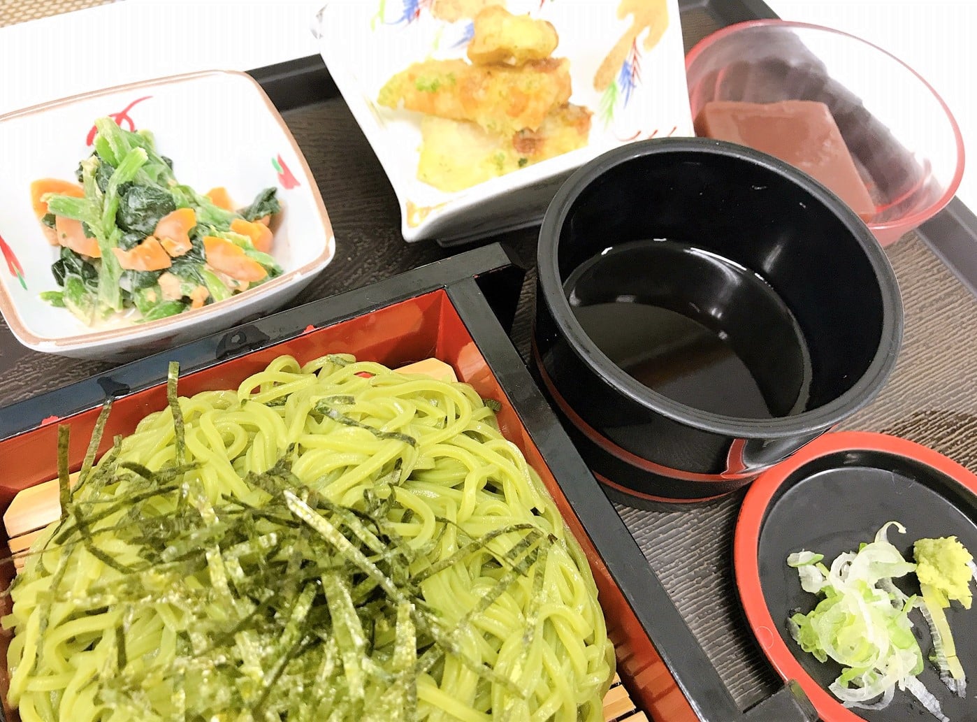 茶そば（昼食）