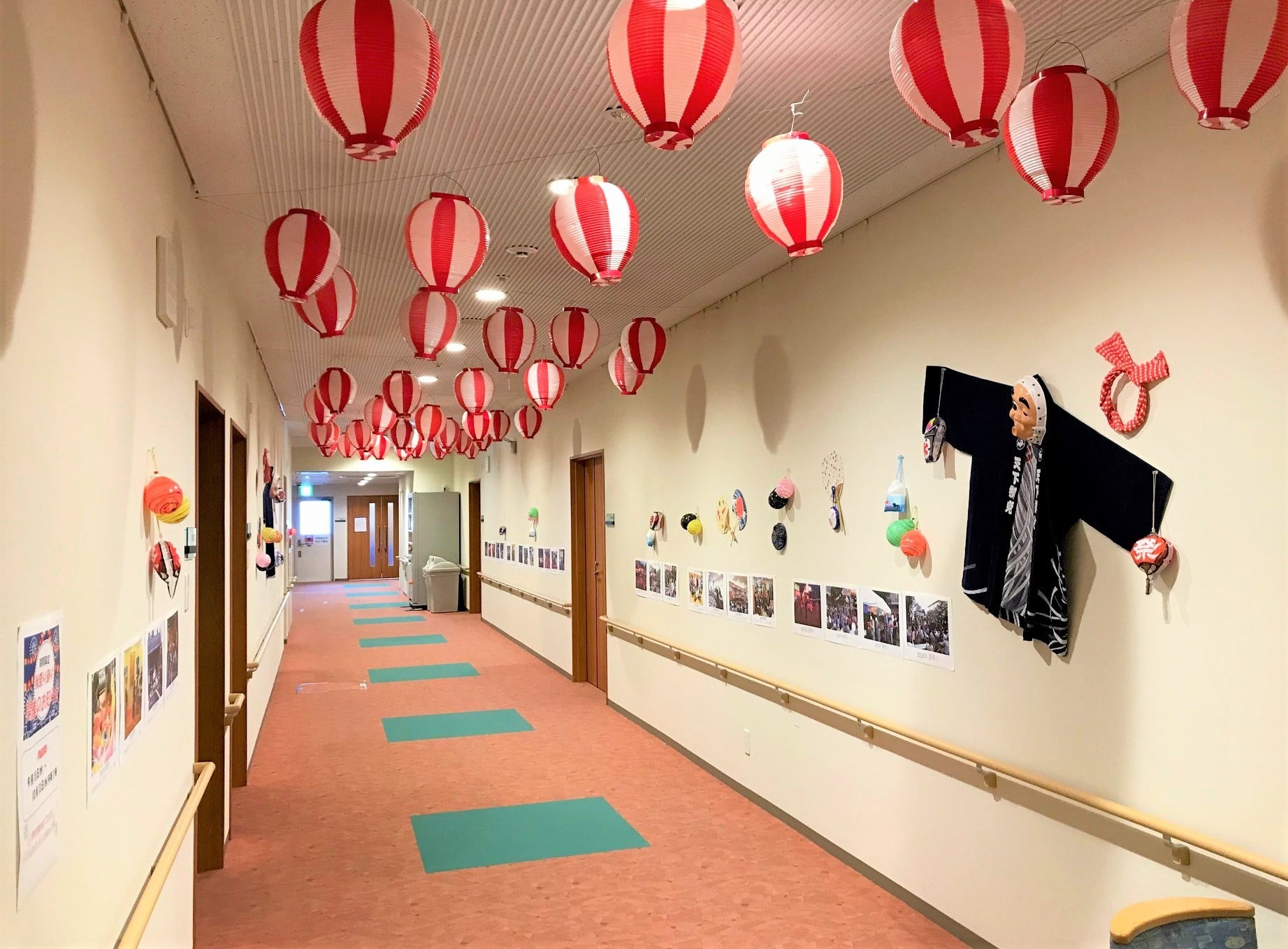 季節の飾り付け「秋祭り飾り」
