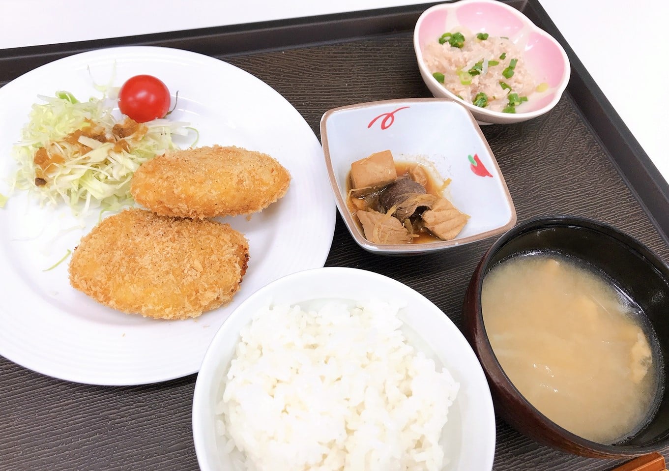 手作りコロッケ（昼食）