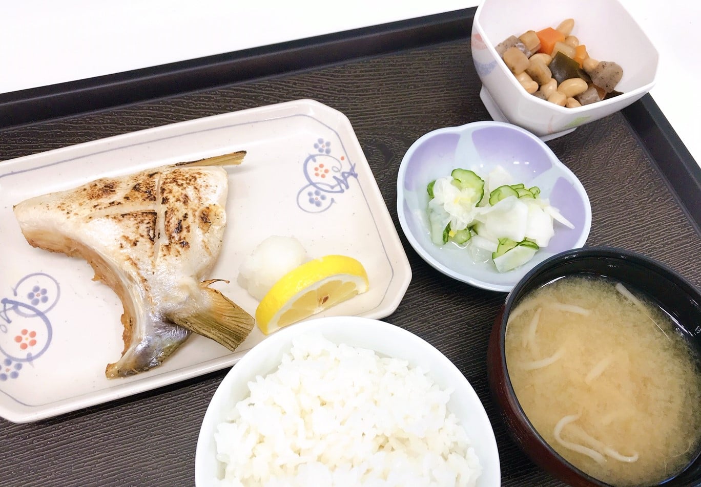 ブリカマ焼き（昼食）