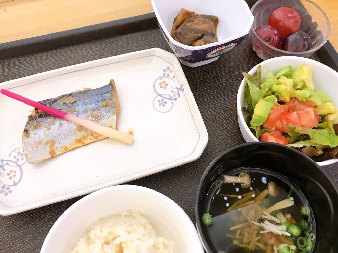 さわらの醤油麹焼き（夕食）