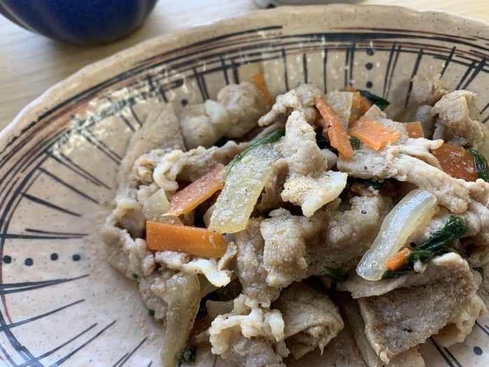 【昼食】豚肉のプルコギ