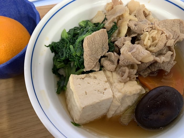 【夕食】牛肉豆腐