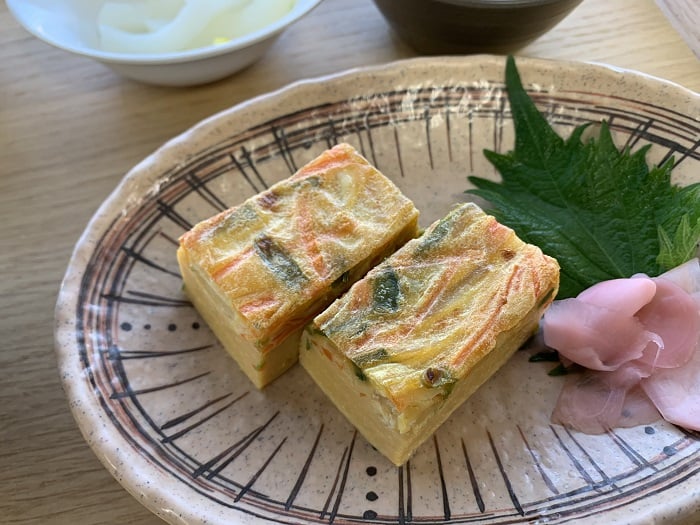 【昼食】千草焼き