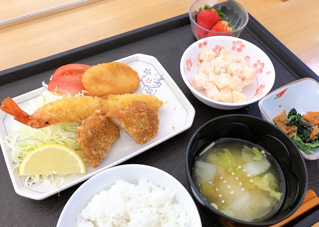 ミックスフライ（夕食）