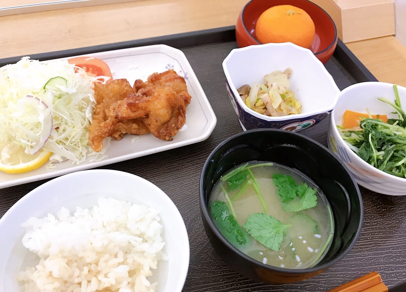 鶏肉の唐揚げ（夕食）