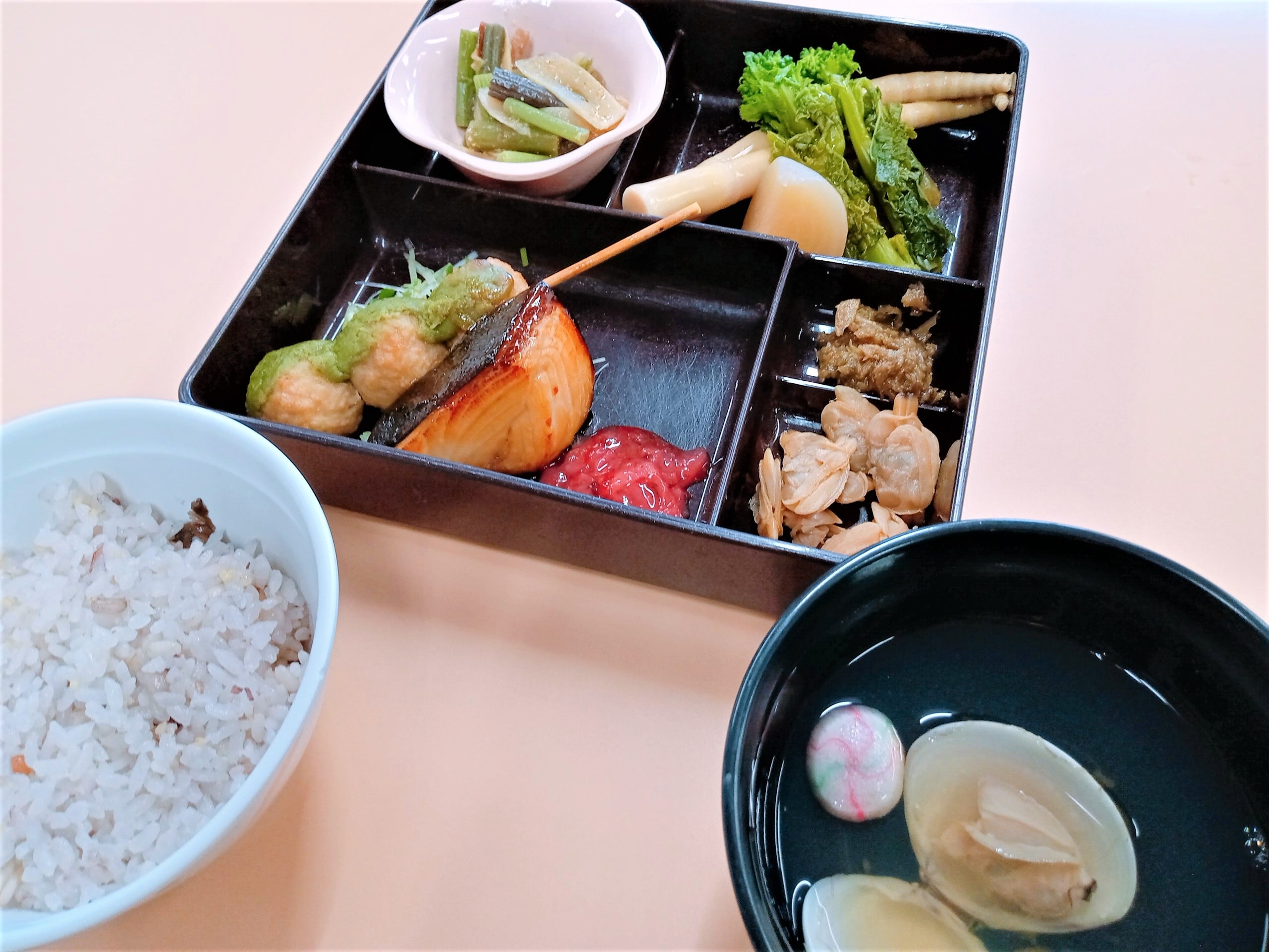 食事のブログを更新しました！～2月 季節の弁当～