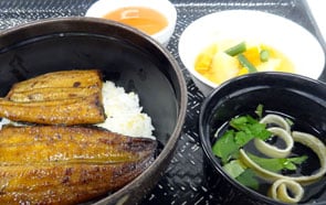 土用の丑の日　うなぎの蒲焼き～ライブキッチン～