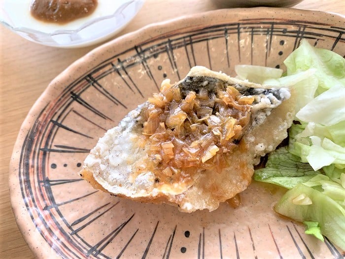 【昼食】サワラの五味ソース
