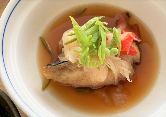 【昼食】サバの南蛮漬け