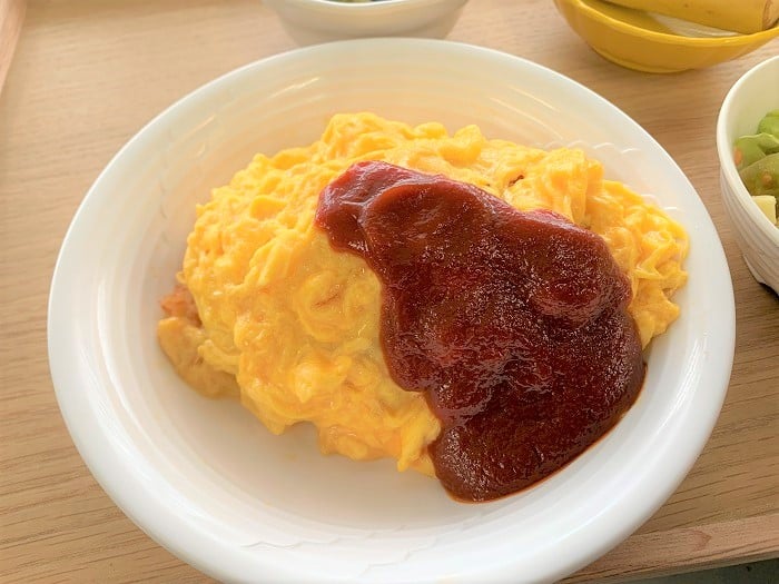 【昼食】オムライス