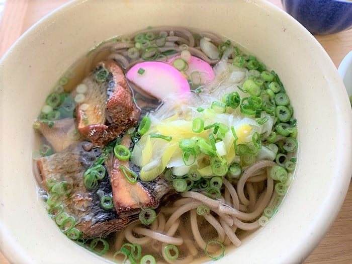 【昼食】にしんそば