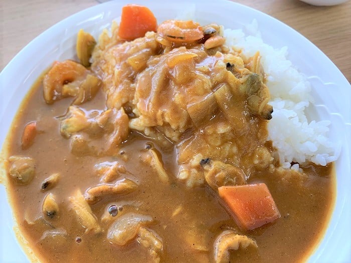 【昼食】シーフードカレー