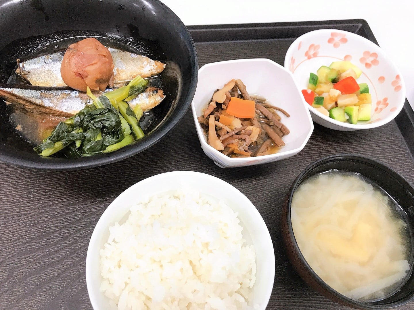 さんまの梅煮（昼食）