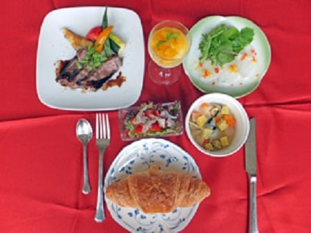 7月のスペシャルメニュー（夕食）