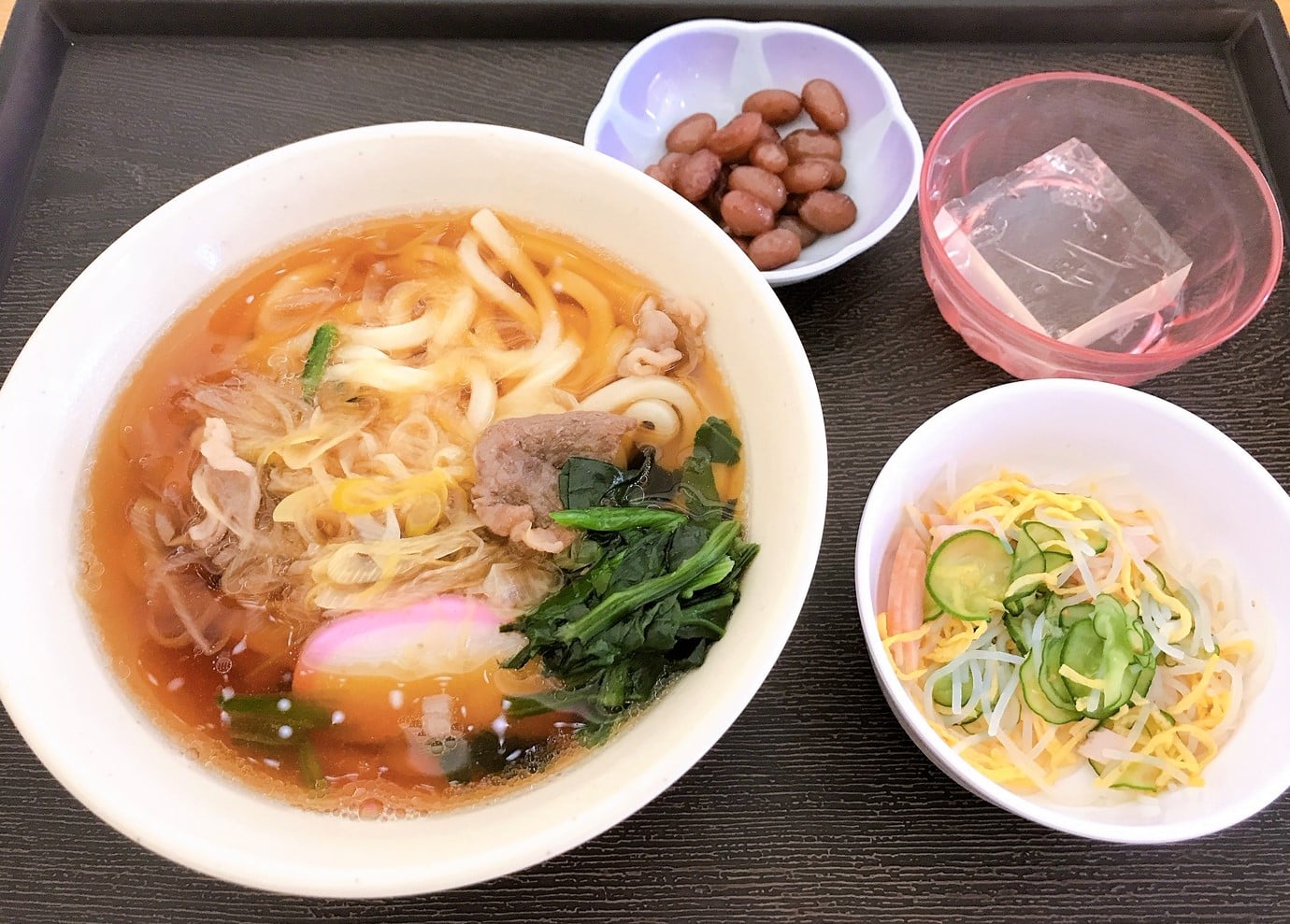 肉うどん（昼食）