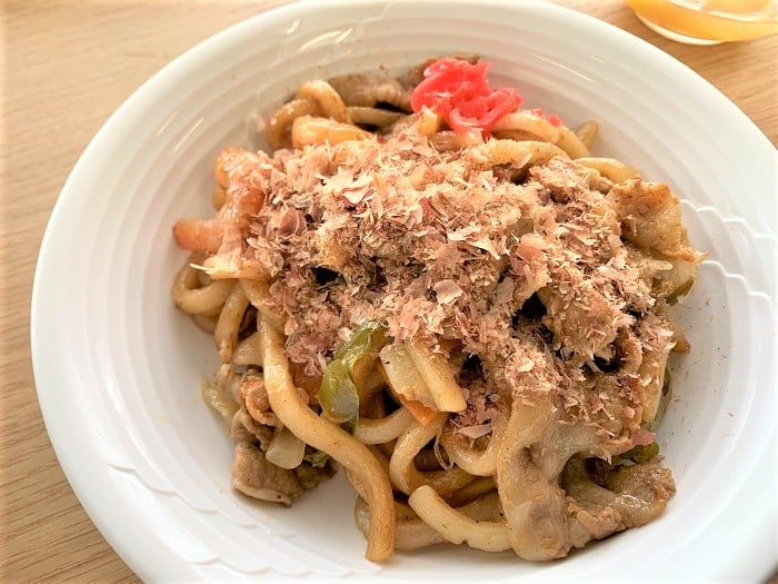 【昼食】焼きうどん