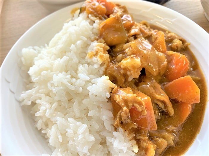 【昼食】ポークカレー