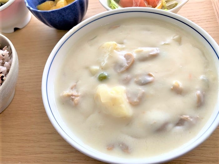 【昼食】鶏肉のクリーム煮