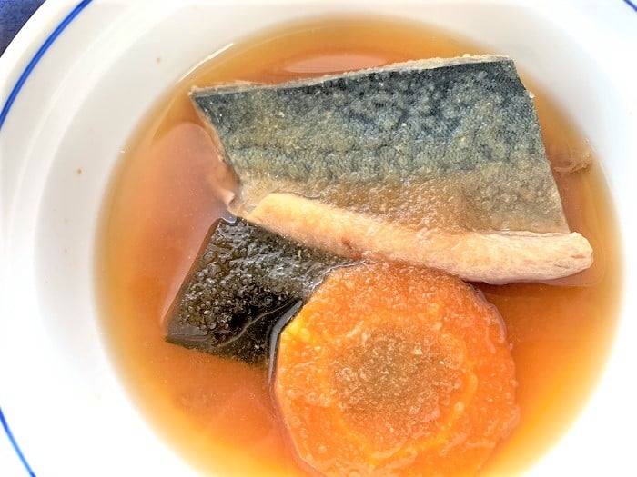 【昼食】サバのみぞれ煮