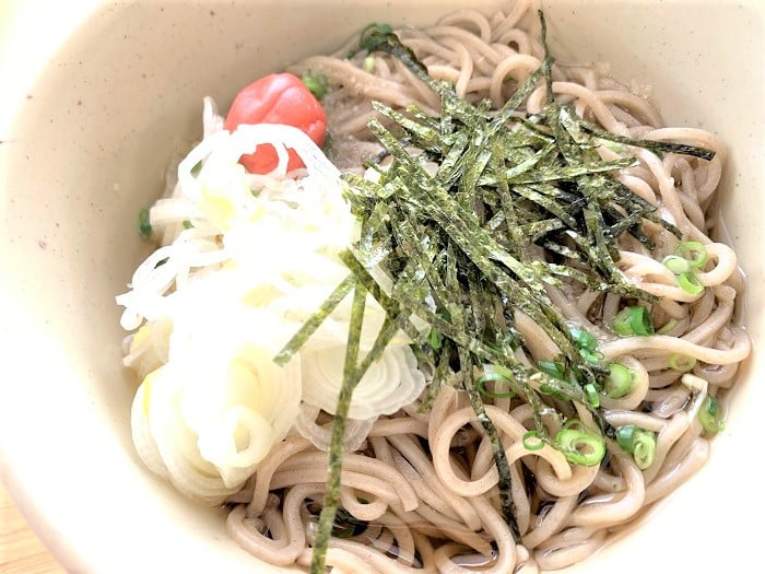 【昼食】梅おろしそば