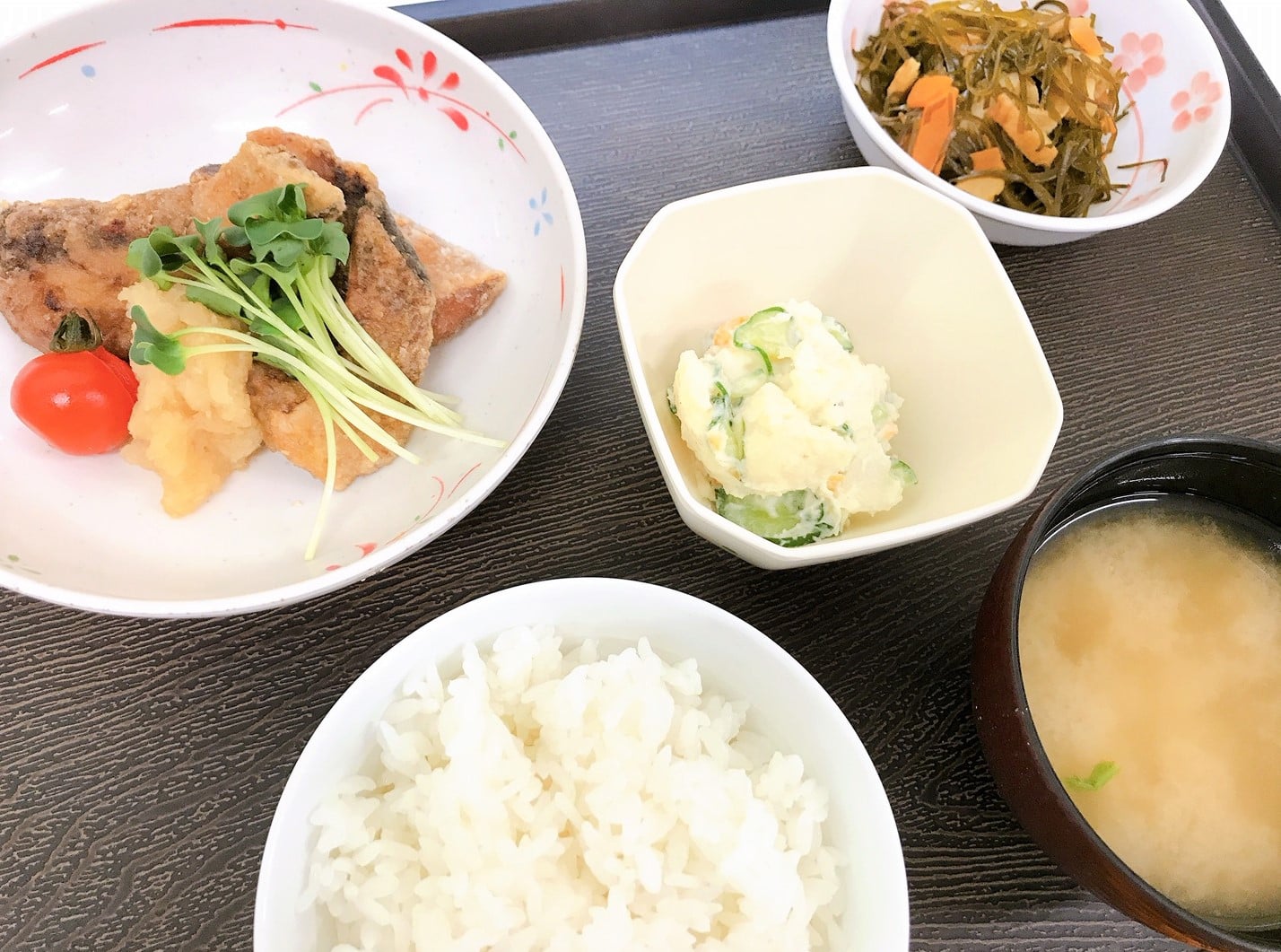 ぶりの竜田揚げ（昼食）