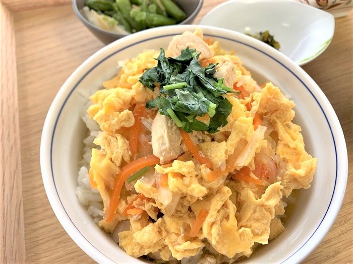 【夕食】親子丼