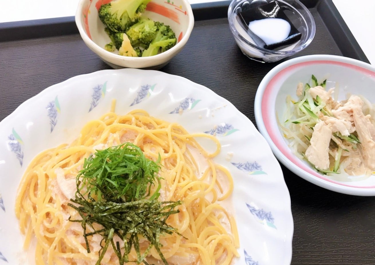 たらこスパゲティ（昼食）