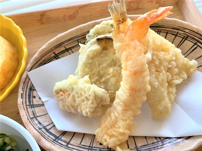 【夕食】夏野菜の天ぷら