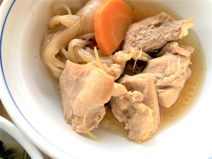 【夕食】鶏肉の生姜煮