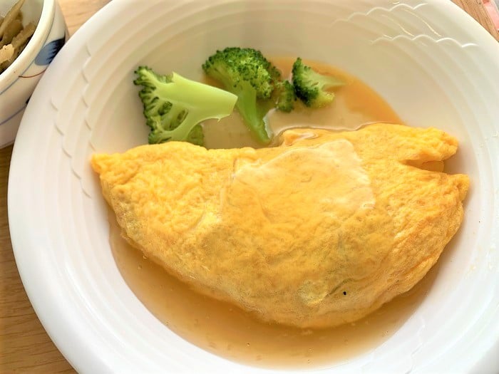 【昼食】和風オムレツ