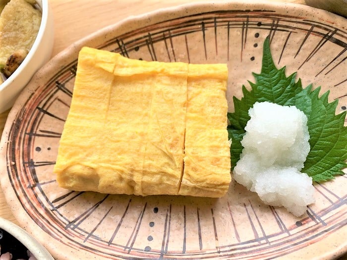 【夕食】出し巻き玉子