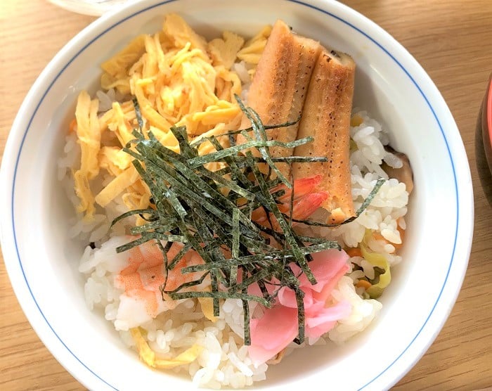 【夕食】散らし寿司
