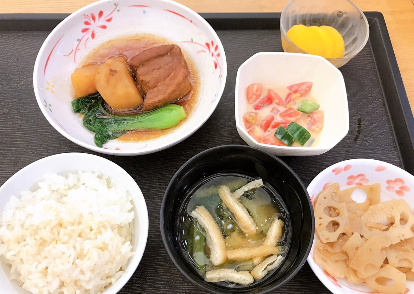 豚の角煮（夕食）