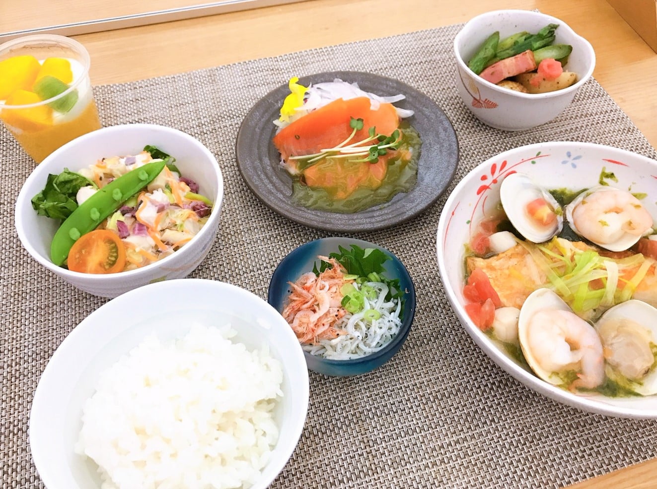 5月のスペシャルメニュー（夕食）